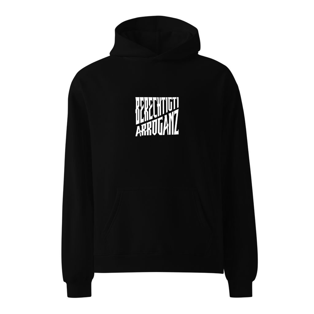 BERECHTIGTI ARROGANZ Hoodie schwarz