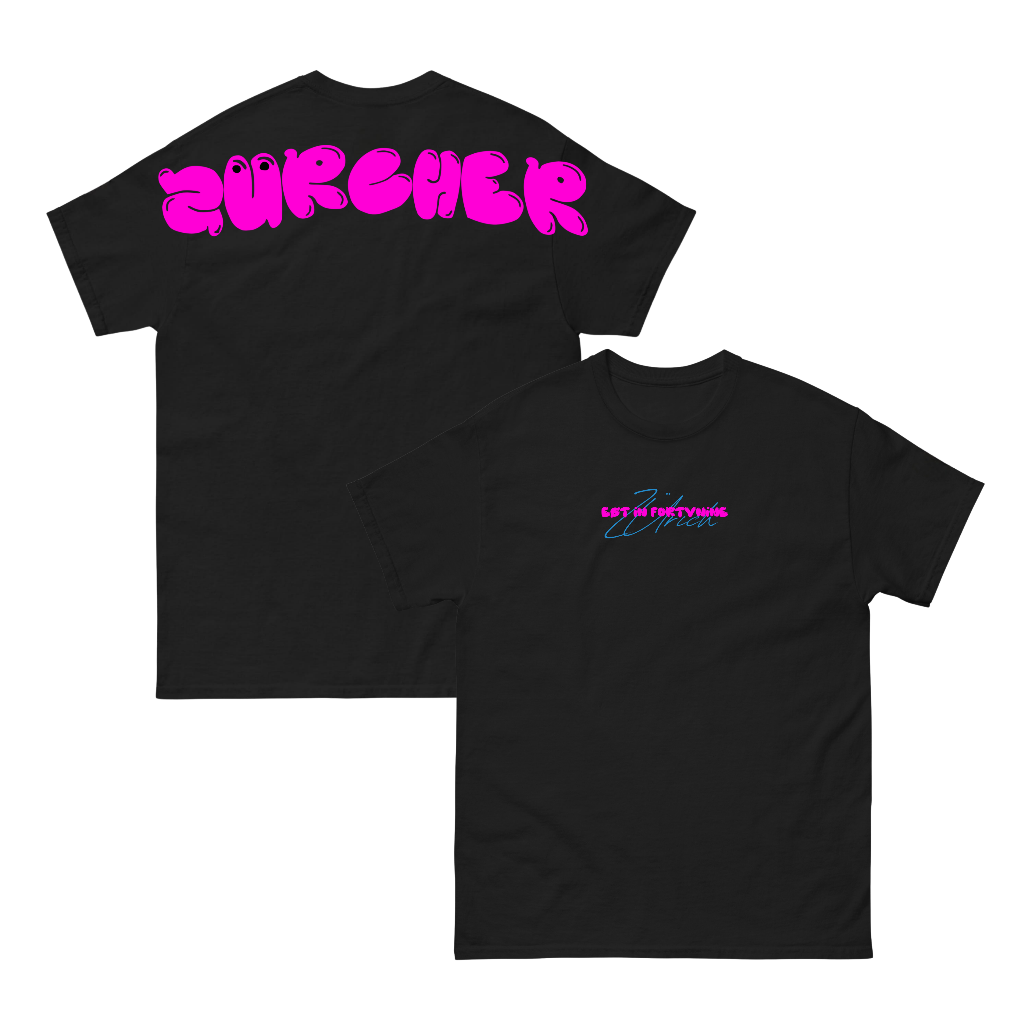 Bubblegum Shirt schwarz
