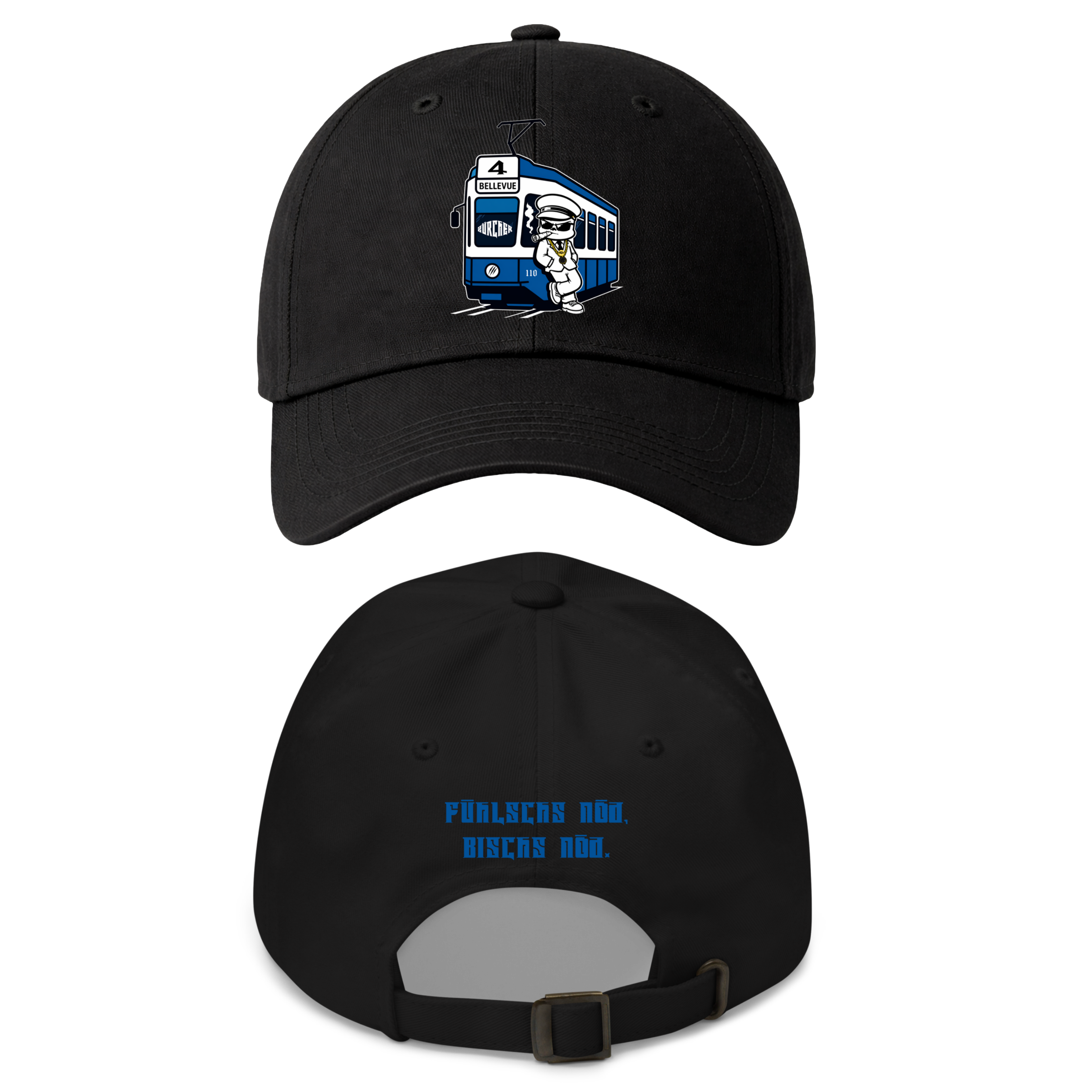 Tram Cap schwarz