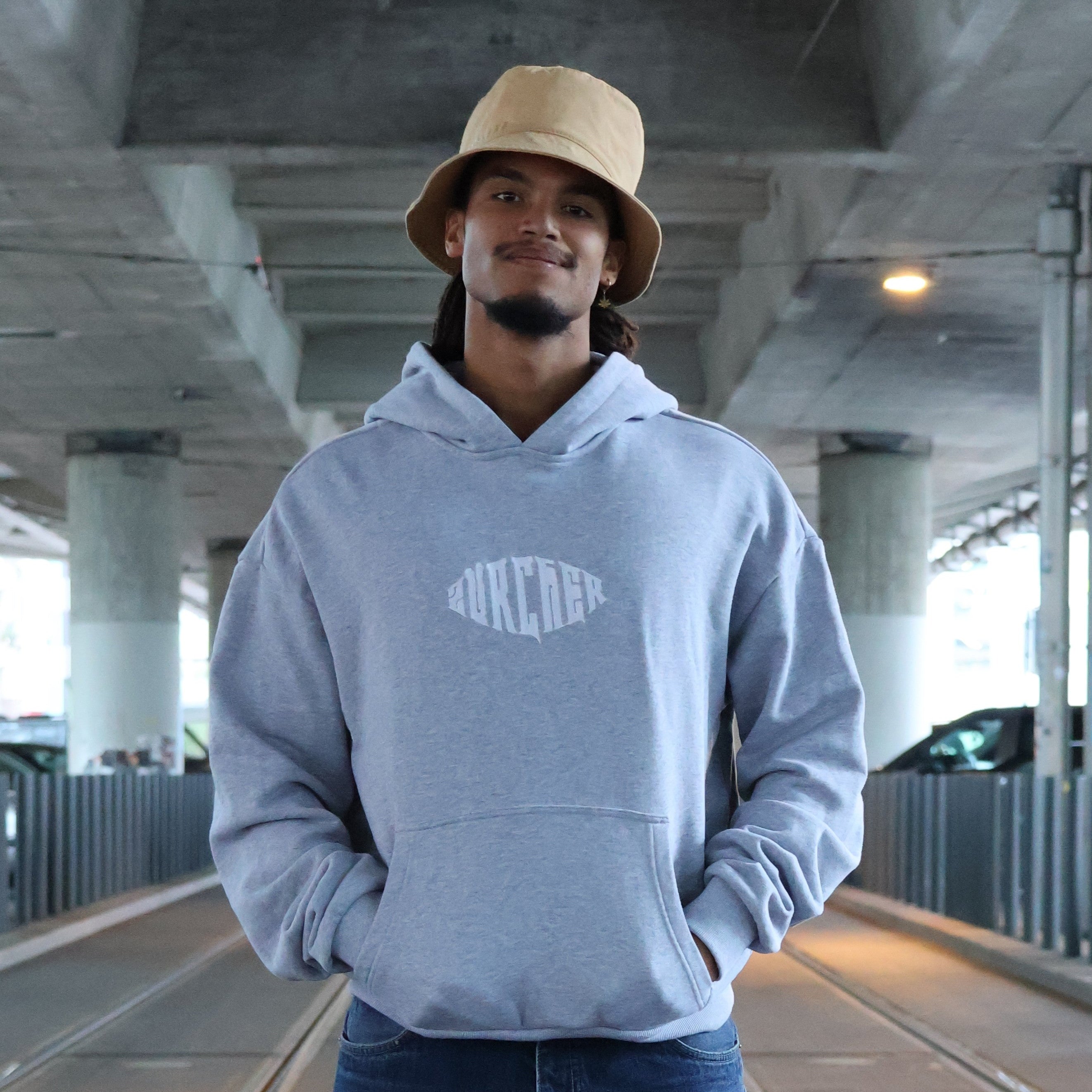 3.0 Hoodie grau