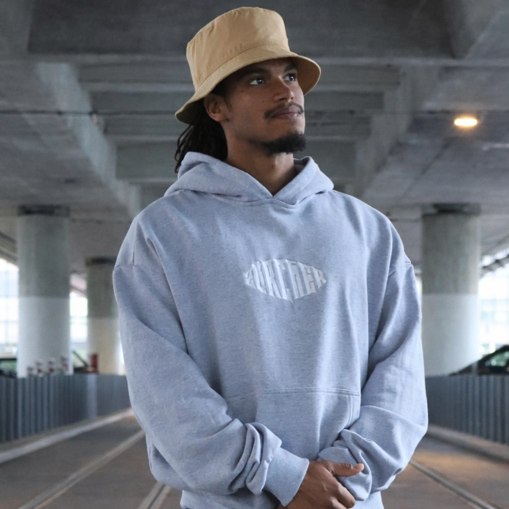 3.0 Hoodie grau