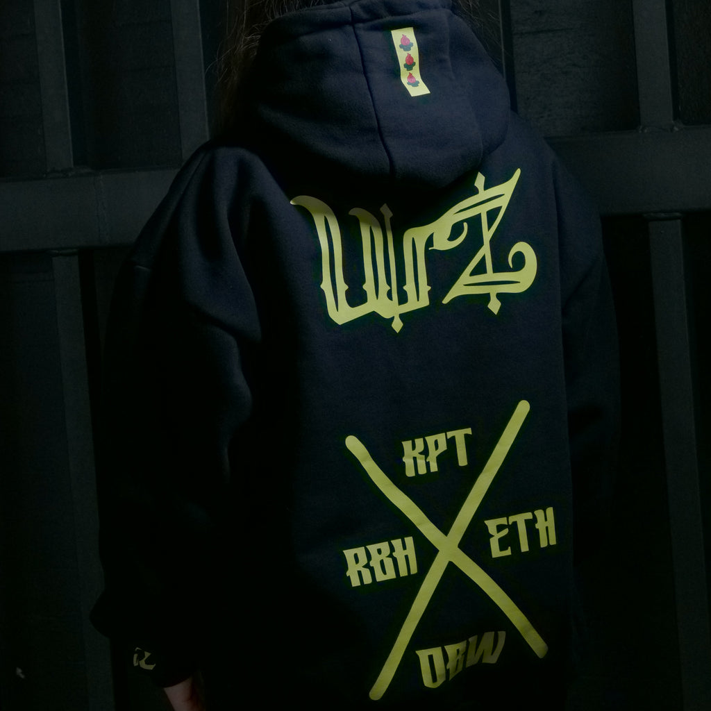Wetziker Hoodie schwarz