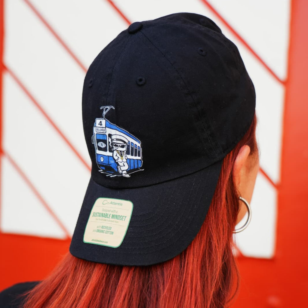 Tram Cap schwarz