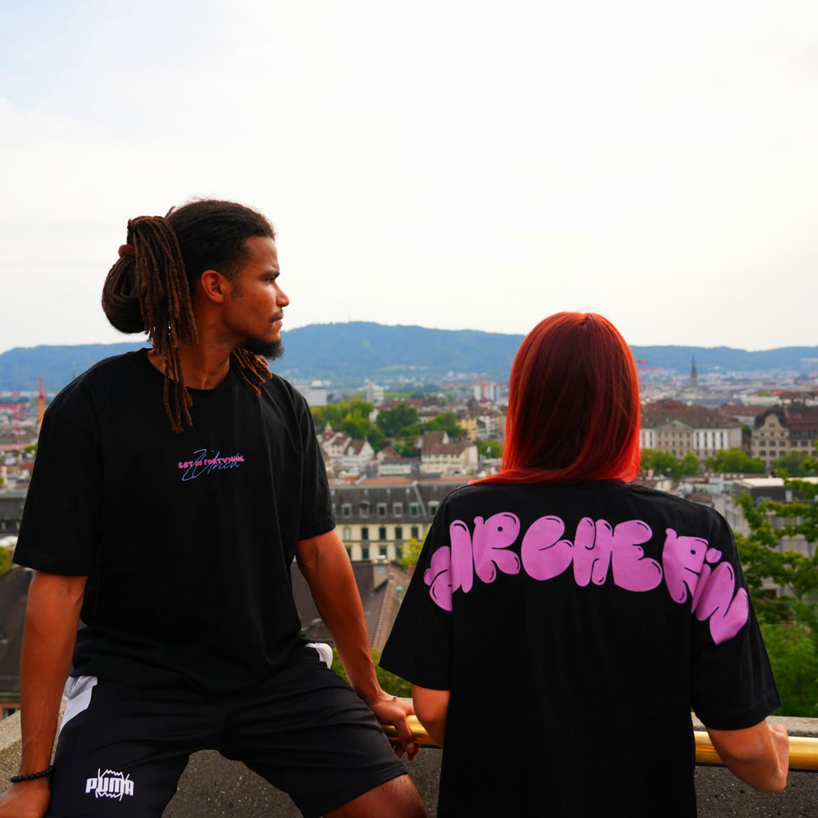 Bubblegum Shirt schwarz